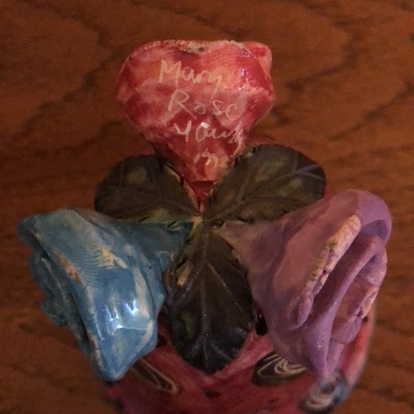 Mary Rose Young Teapot And Three Tea Cups - Picture 11 of 14